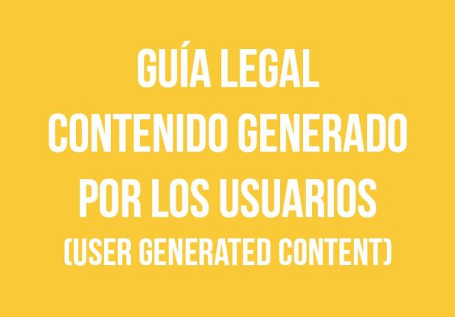 Guía Legal IAB Spain UGC